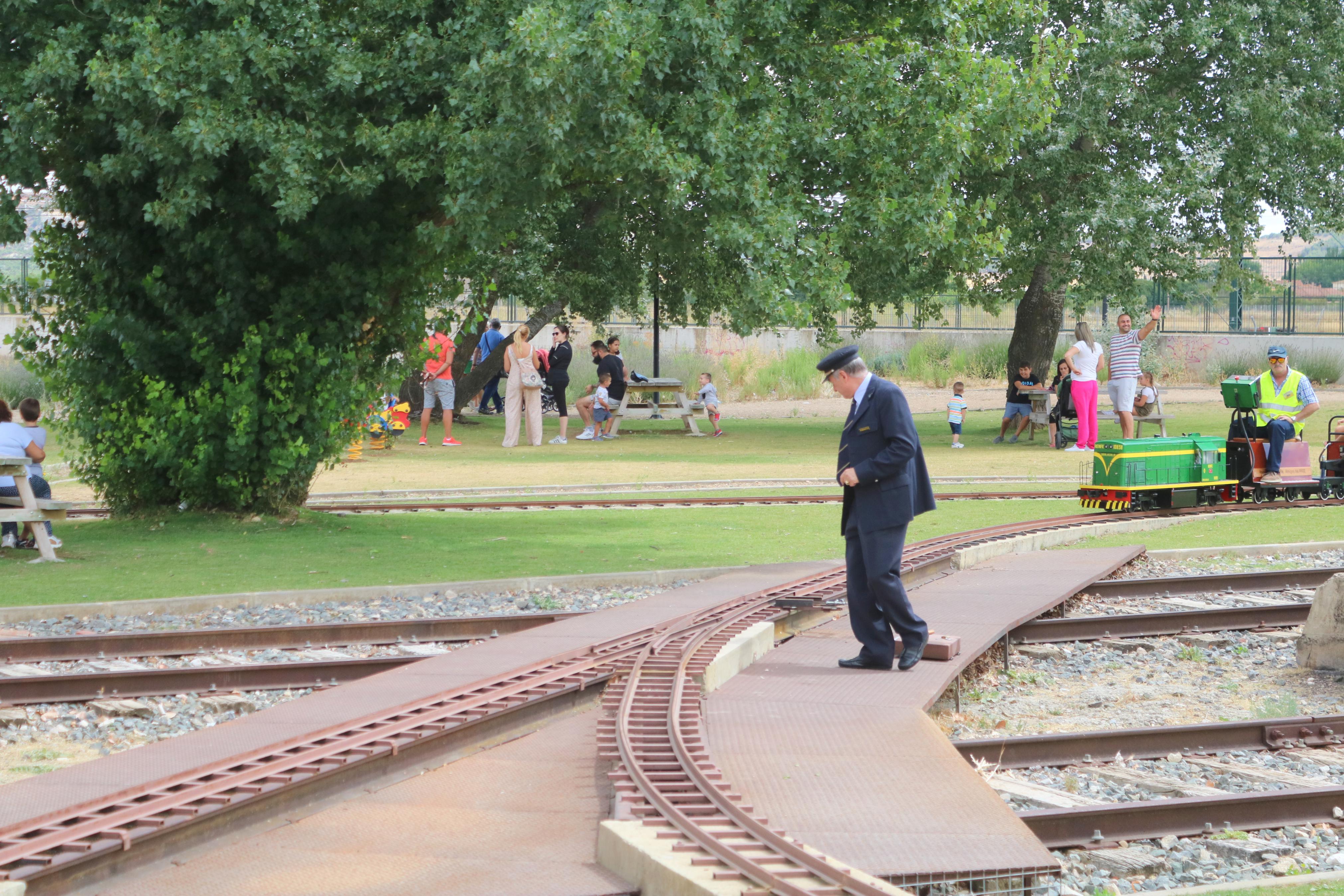 Venta de Baños ha disfrutado de varios actos ferroviarios durante las Fiestas de Santa Rosa de Lima