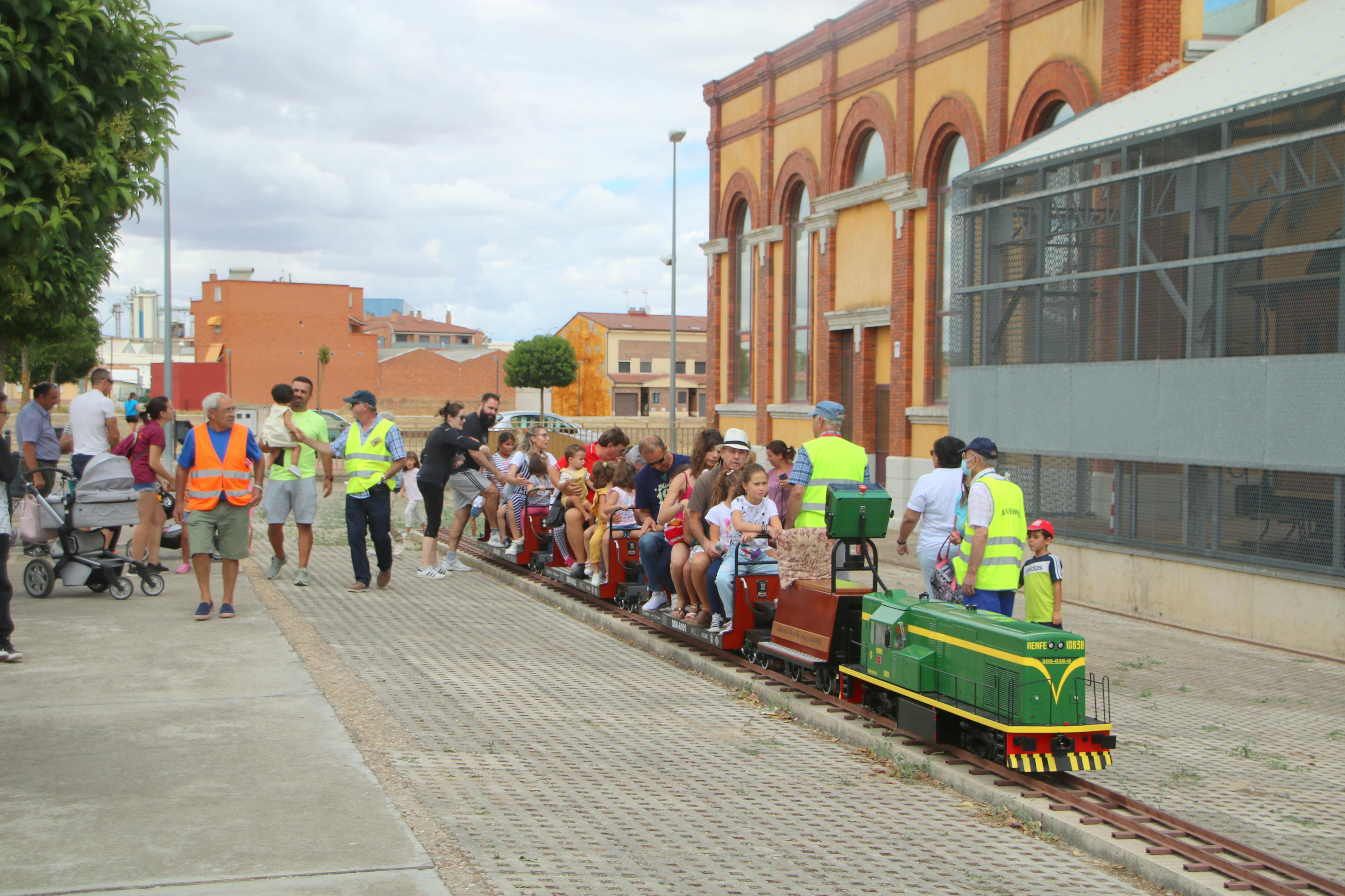 Venta de Baños ha disfrutado de varios actos ferroviarios durante las Fiestas de Santa Rosa de Lima