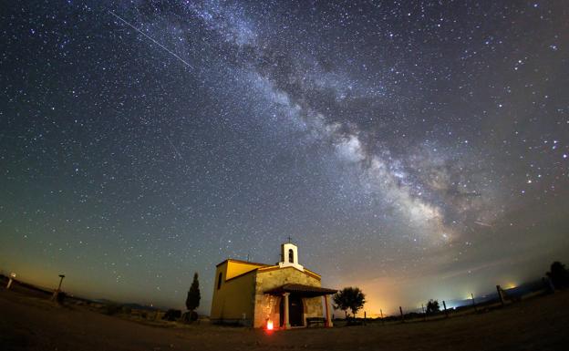 Imagen del cielo en Ciudad Rodrigo.