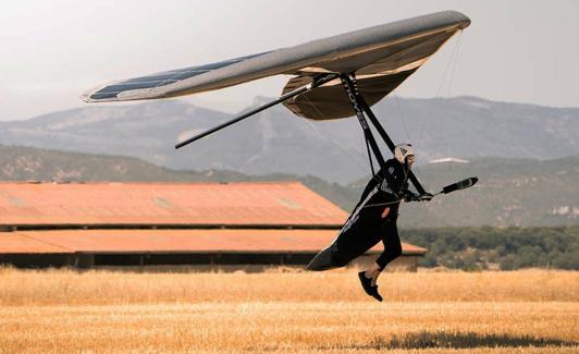 Blay Olmos, en la pista de Arcones.