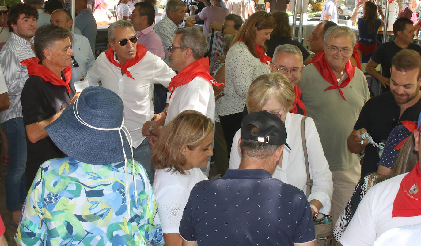 Tradicional judiada en las fiestas de La Granja de San Ildefonso. 