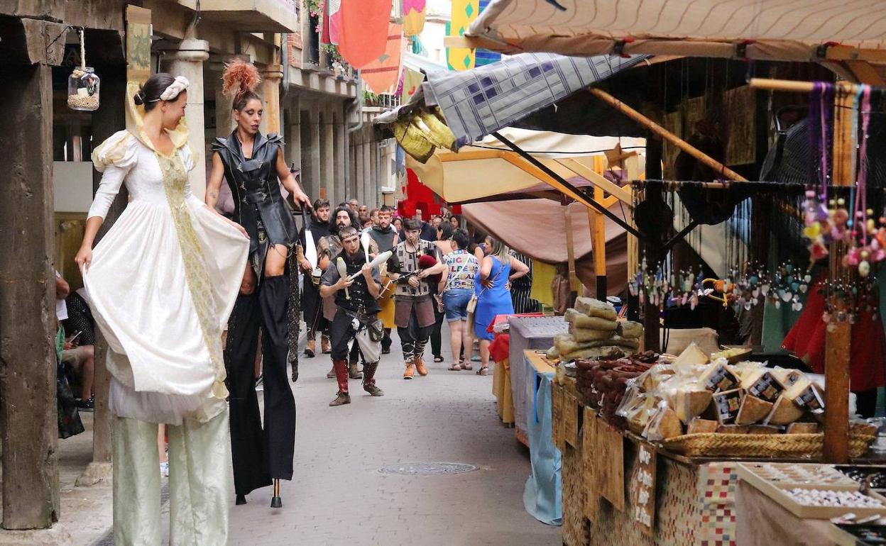 Mercado de la India Chica de Medina de Rioseco, en una edición anteerior.