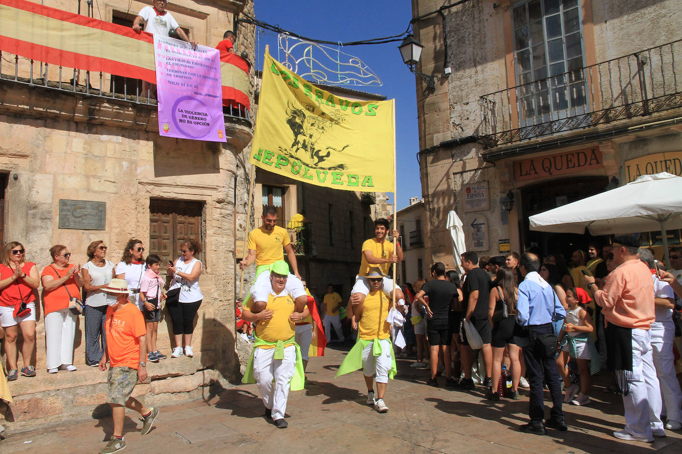 Inicio de las fiestas de Sepúlveda.