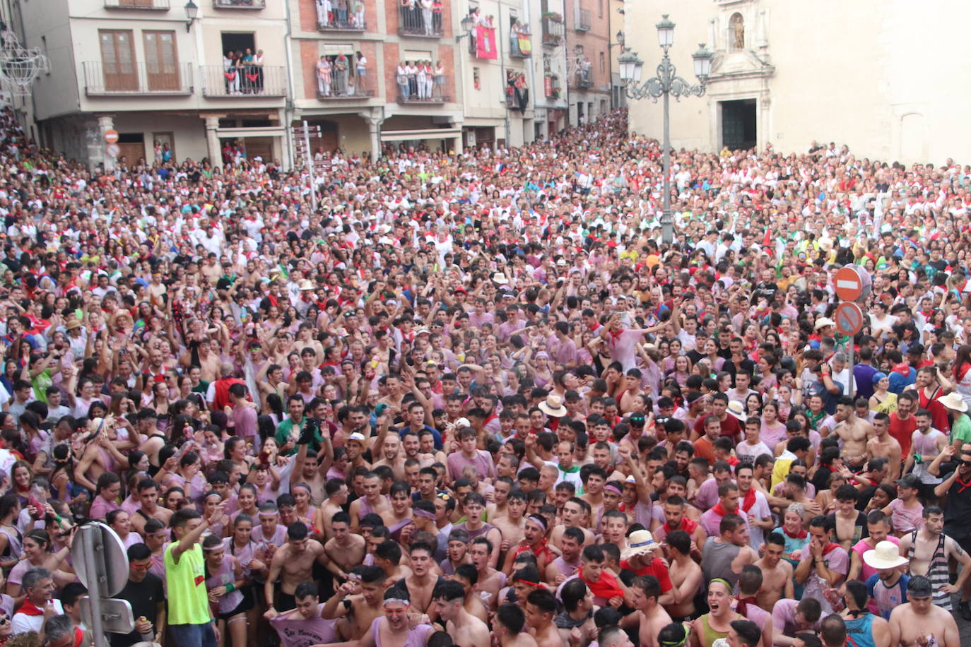 Comienzo de las fiestas de Cuéllar.