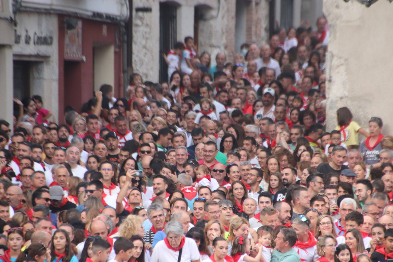 Comienzo de las fiestas de Cuéllar.