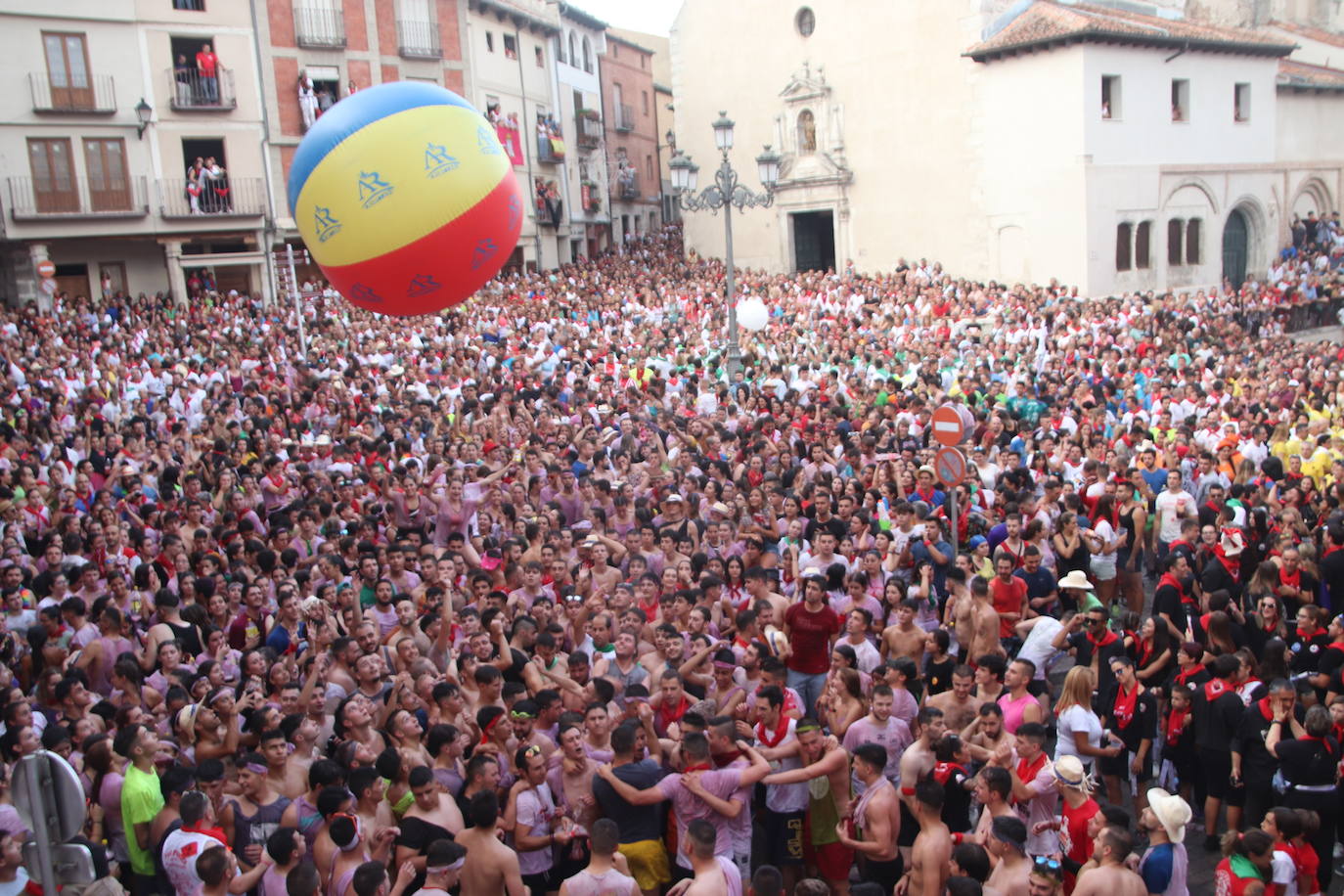 Comienzo de las fiestas de Cuéllar.