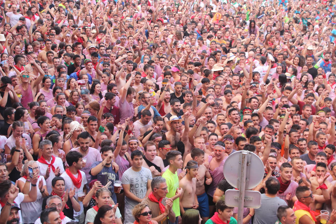 Comienzo de las fiestas de Cuéllar.
