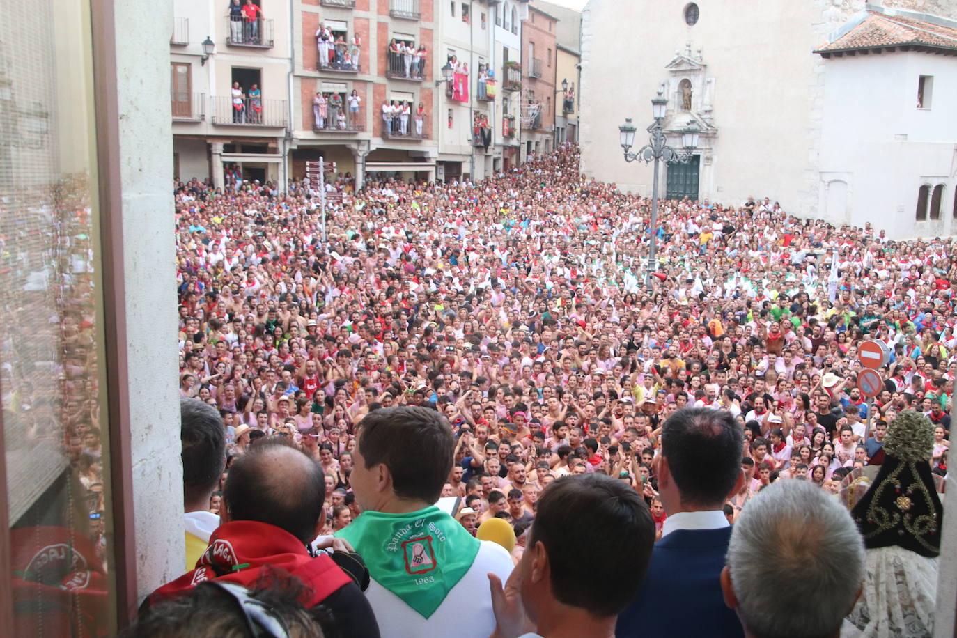 Comienzo de las fiestas de Cuéllar.