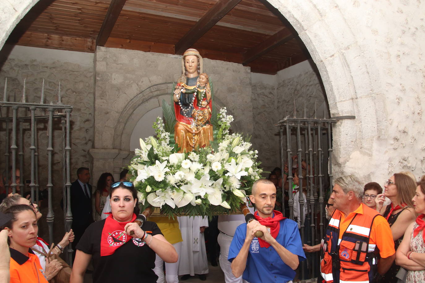 Comienzo de las fiestas de Cuéllar.