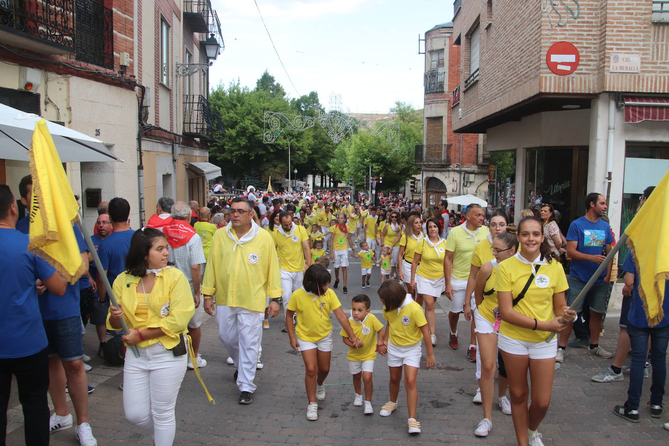 Comienzo de las fiestas de Cuéllar.