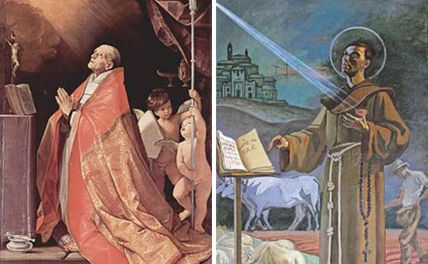 San Andrés Corsini y San Carlos de Sezze. 
