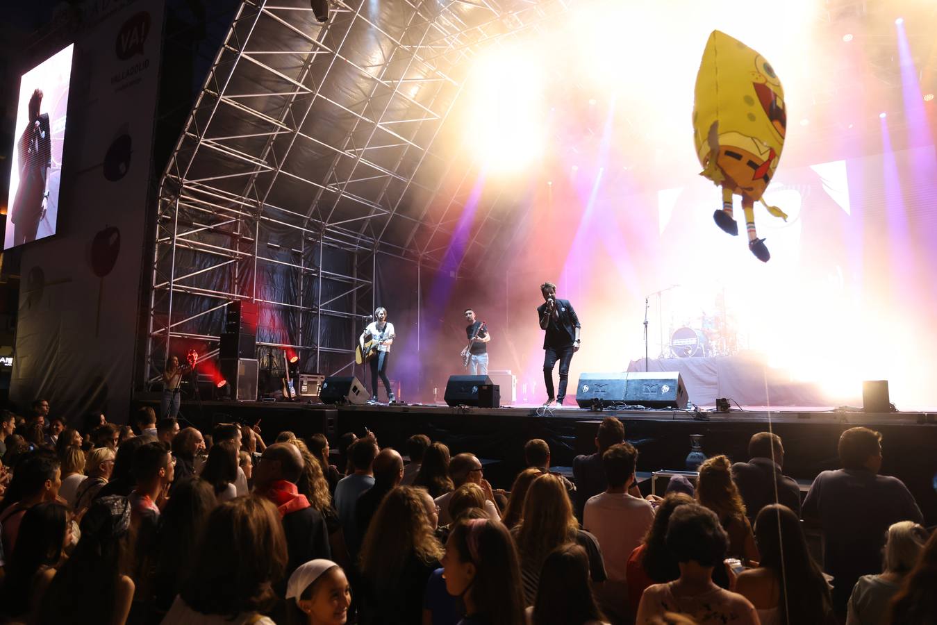 Fotos: Concierto de Martín H en la Plaza Mayor de Valladolid