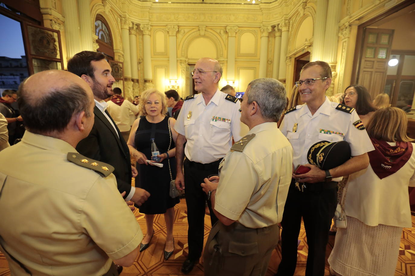 Fotos: Cóctel en el Ayuntamiento de Valladolid tras el pregón