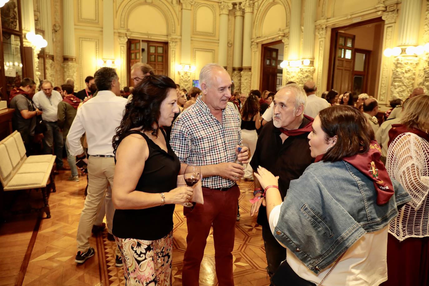 Fotos: Cóctel en el Ayuntamiento de Valladolid tras el pregón