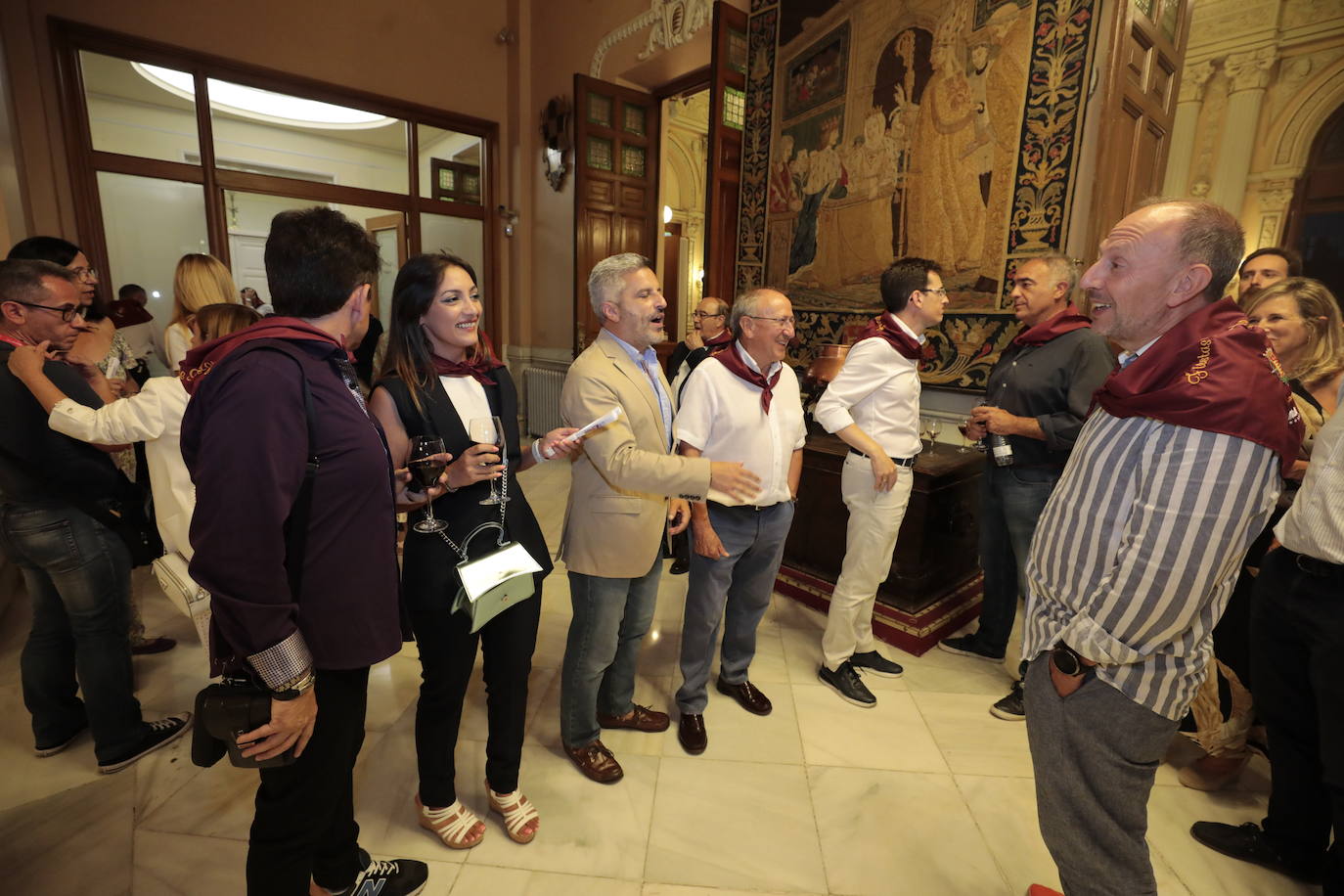 Fotos: Cóctel en el Ayuntamiento de Valladolid tras el pregón