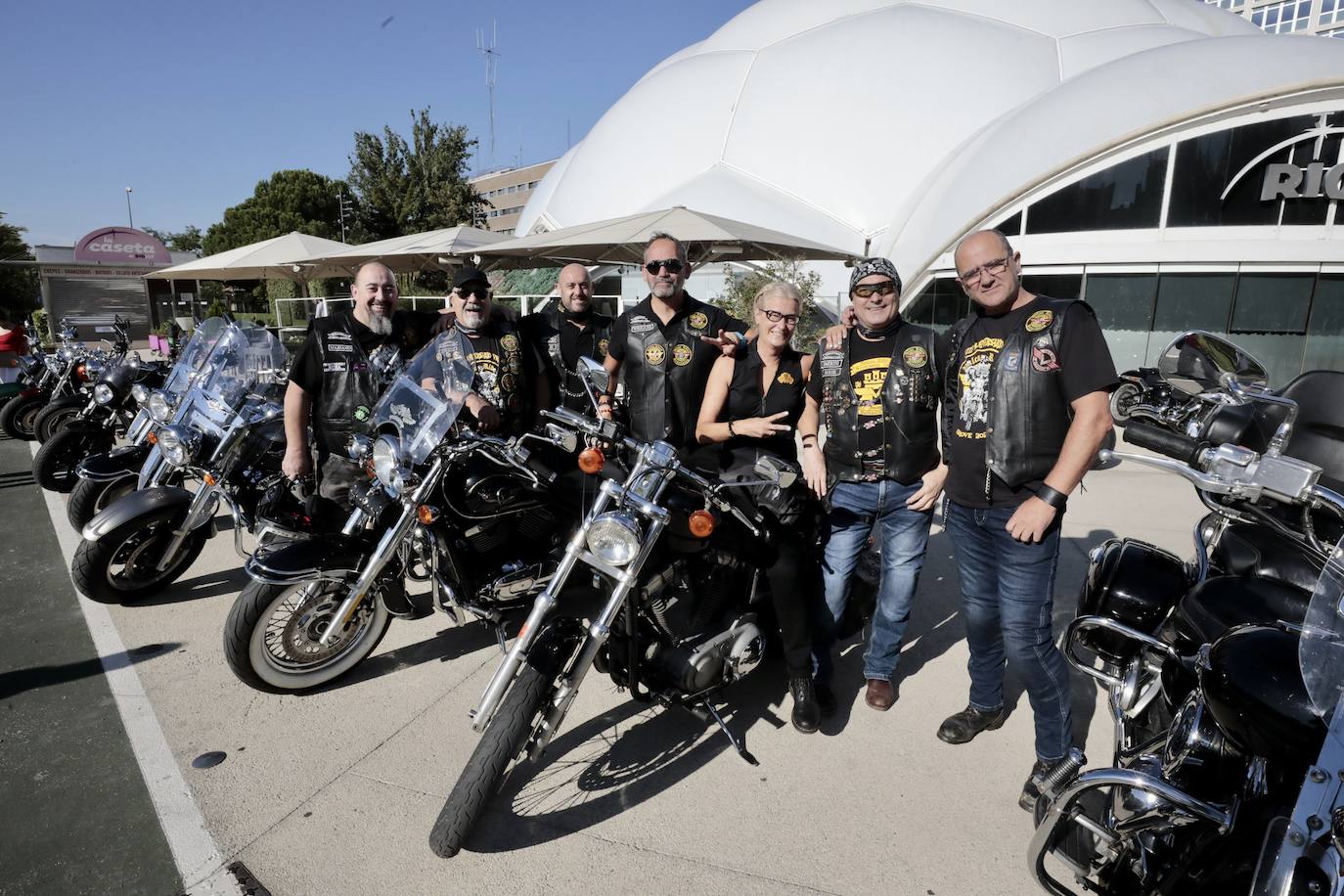 Fotos: Las Harley Davidson rugen en Valladolid con motivo de las fiestas