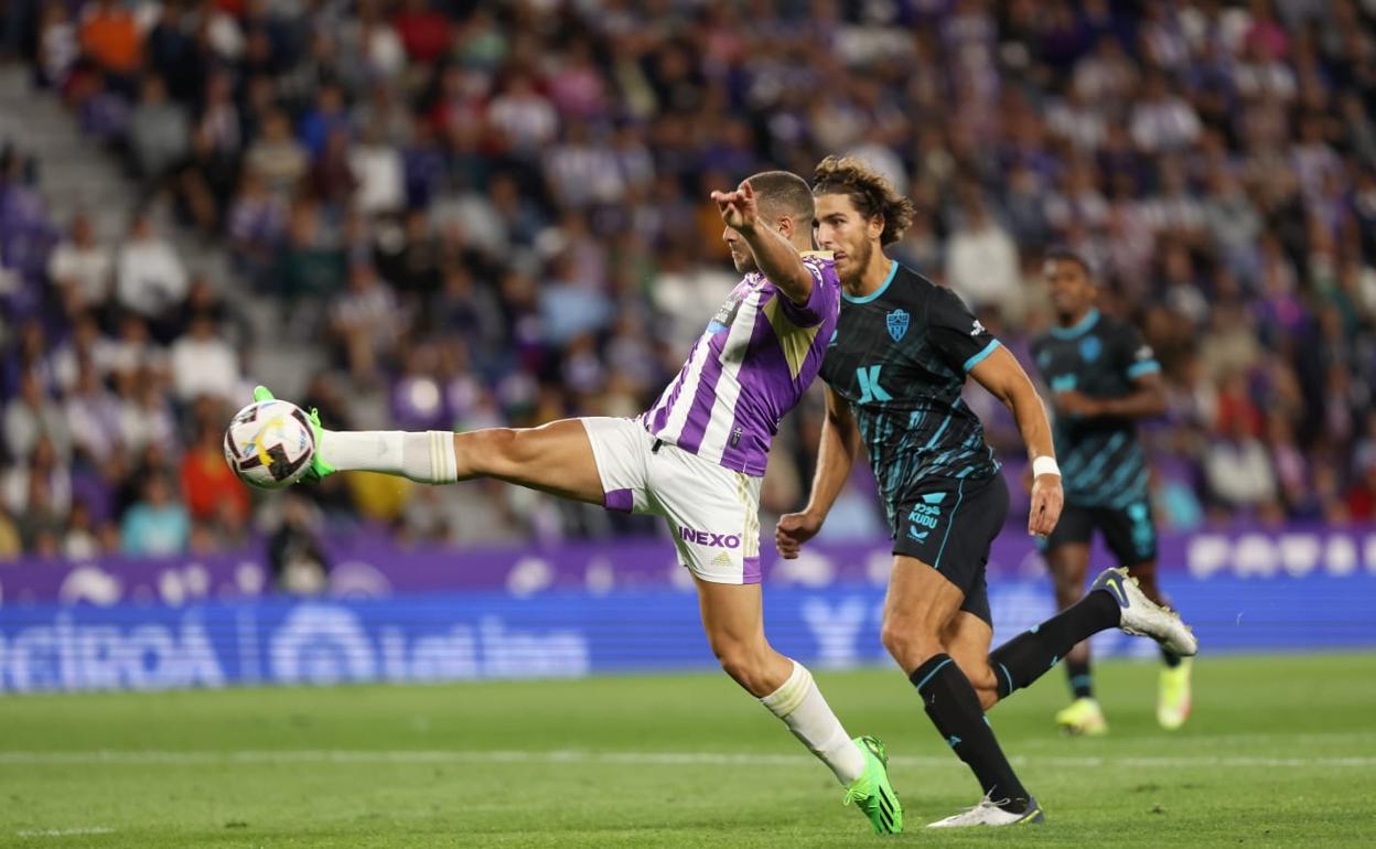 Weissman marca el 1-0 del Real Valladolid en el minuto 92.