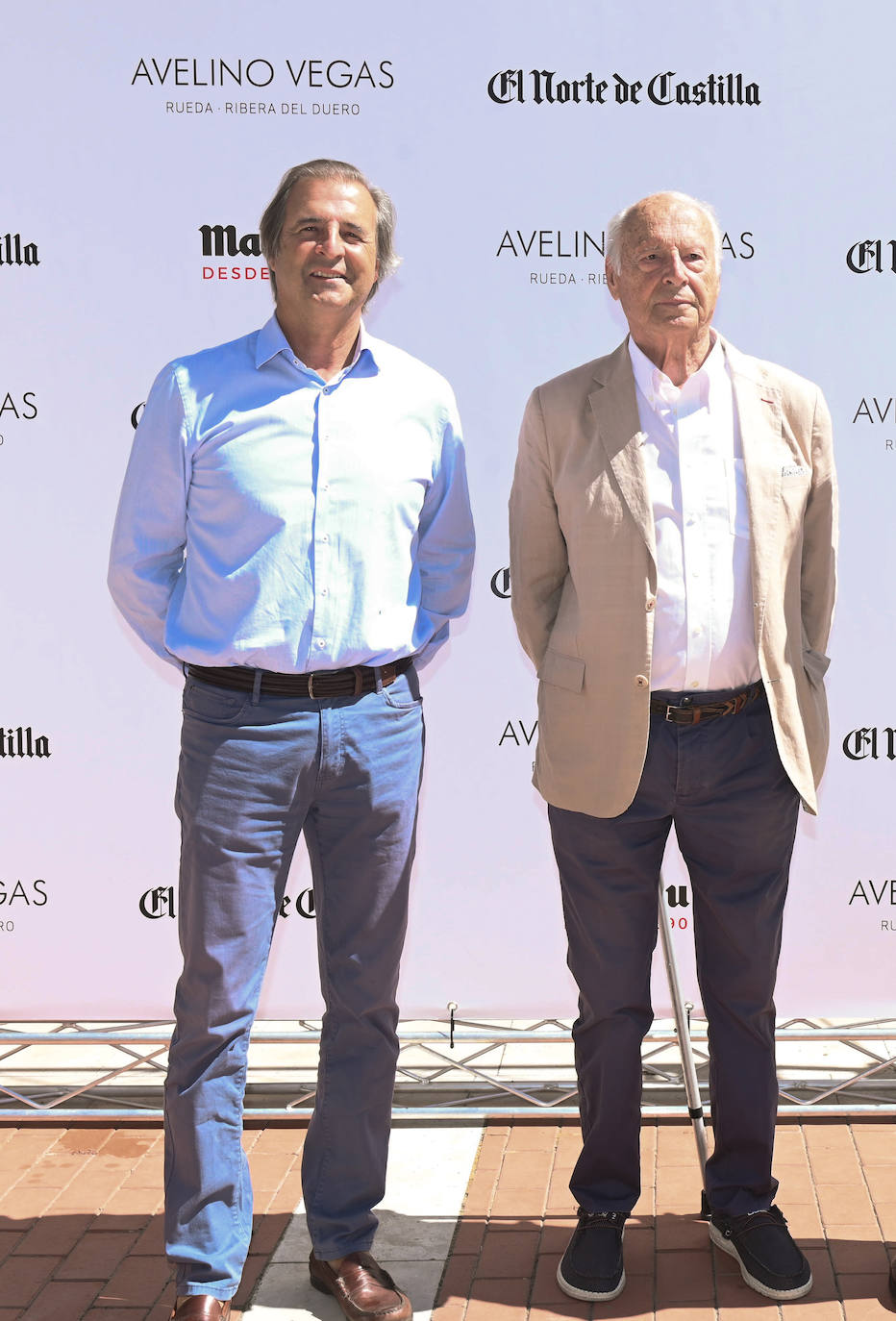Pablo Garrido y Vicente Garrido, consejero y presidente de Lingotes Especiales.