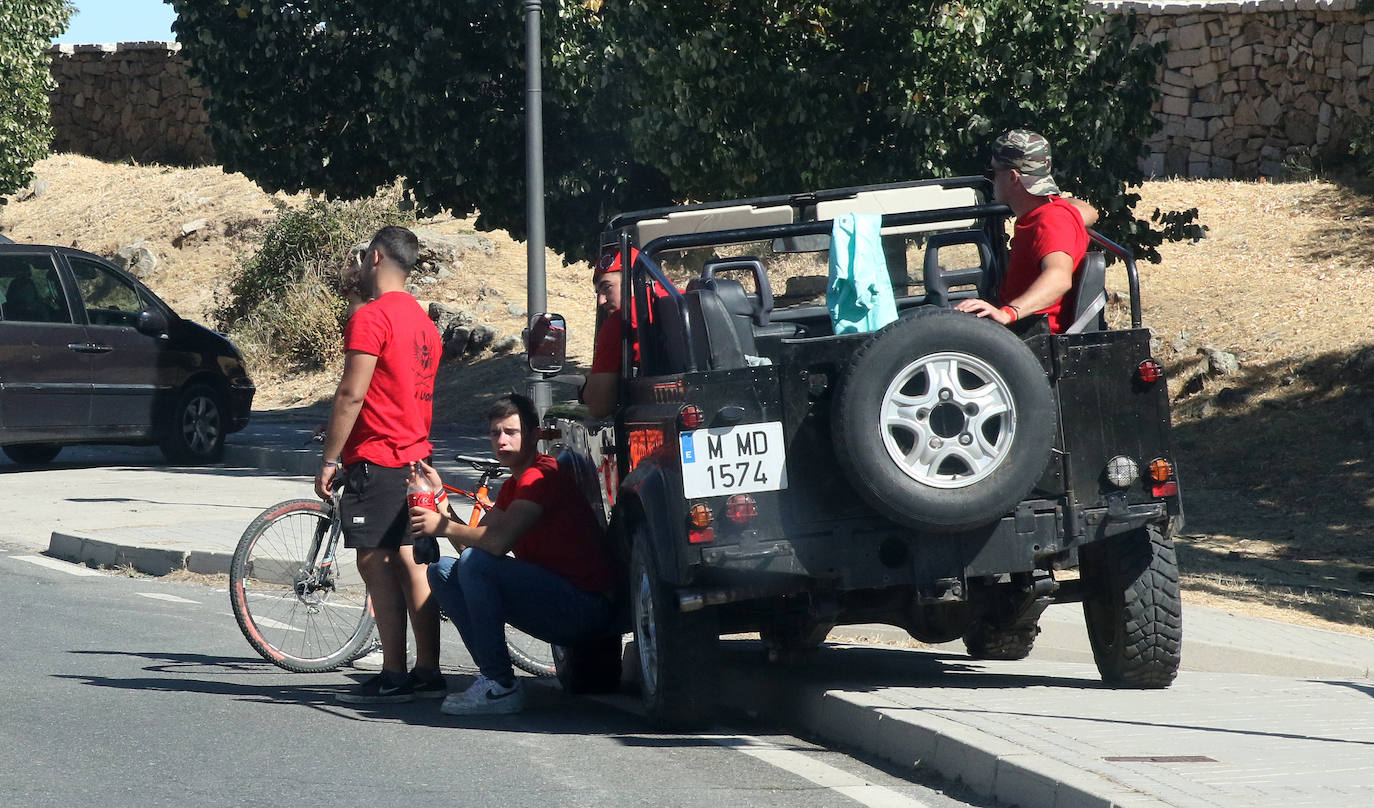 Búsqueda del toro desaparecido en los encierros de Valsaín