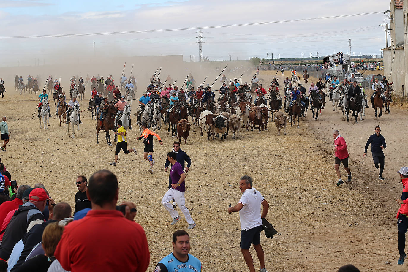 Fotos: Tercer encierro en las fiestas de San Antolín de Medina del Campo