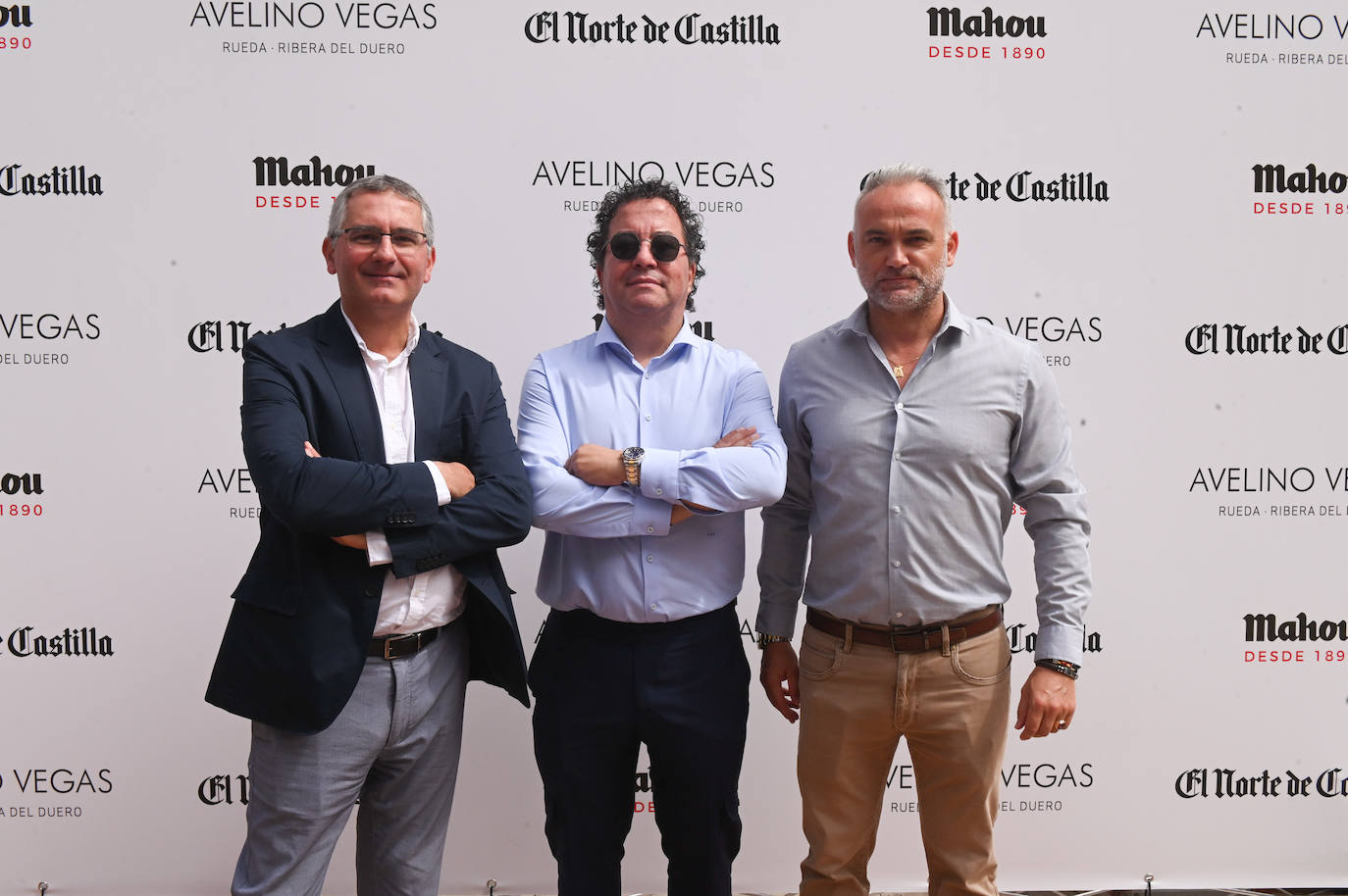 Manuel Perucho, de la Universidad San Pablo CEU; Jorge Sansegundo, de Grupo Eurorenting; y Antonio Luna, de Grupo Cepisa.