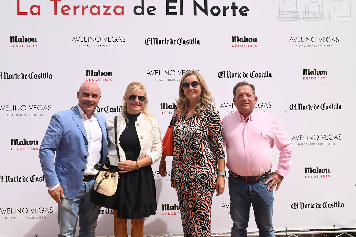 Pablo González y Ana Díez, de Hergonsa; y Ana de Manuel y Manuel Cano, de Desguaces Cano.