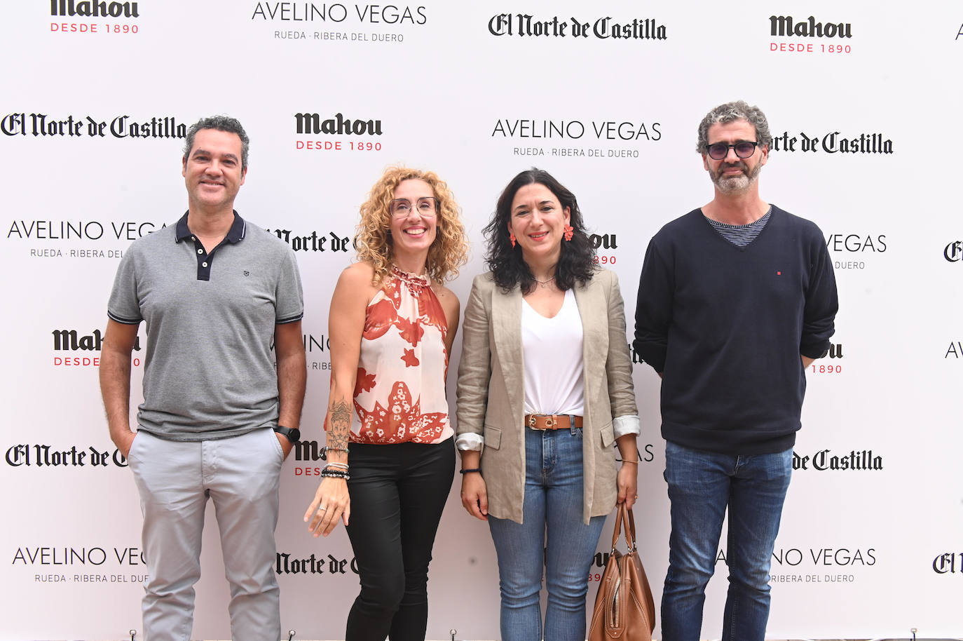 Ángel Lozano, Diana Gutiérrez, Silvia de la Fuente y Pablo Moreno, de Salud Mental Castilla y León y Asociación El Puente.