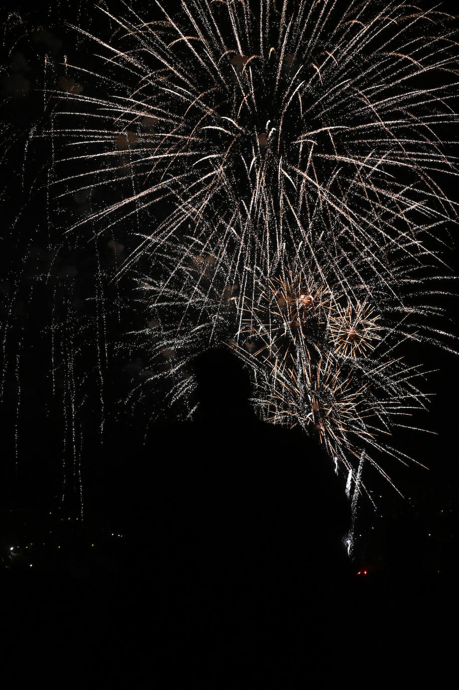 Fotos: Los fuegos artificiales del miécoles, en imágenes