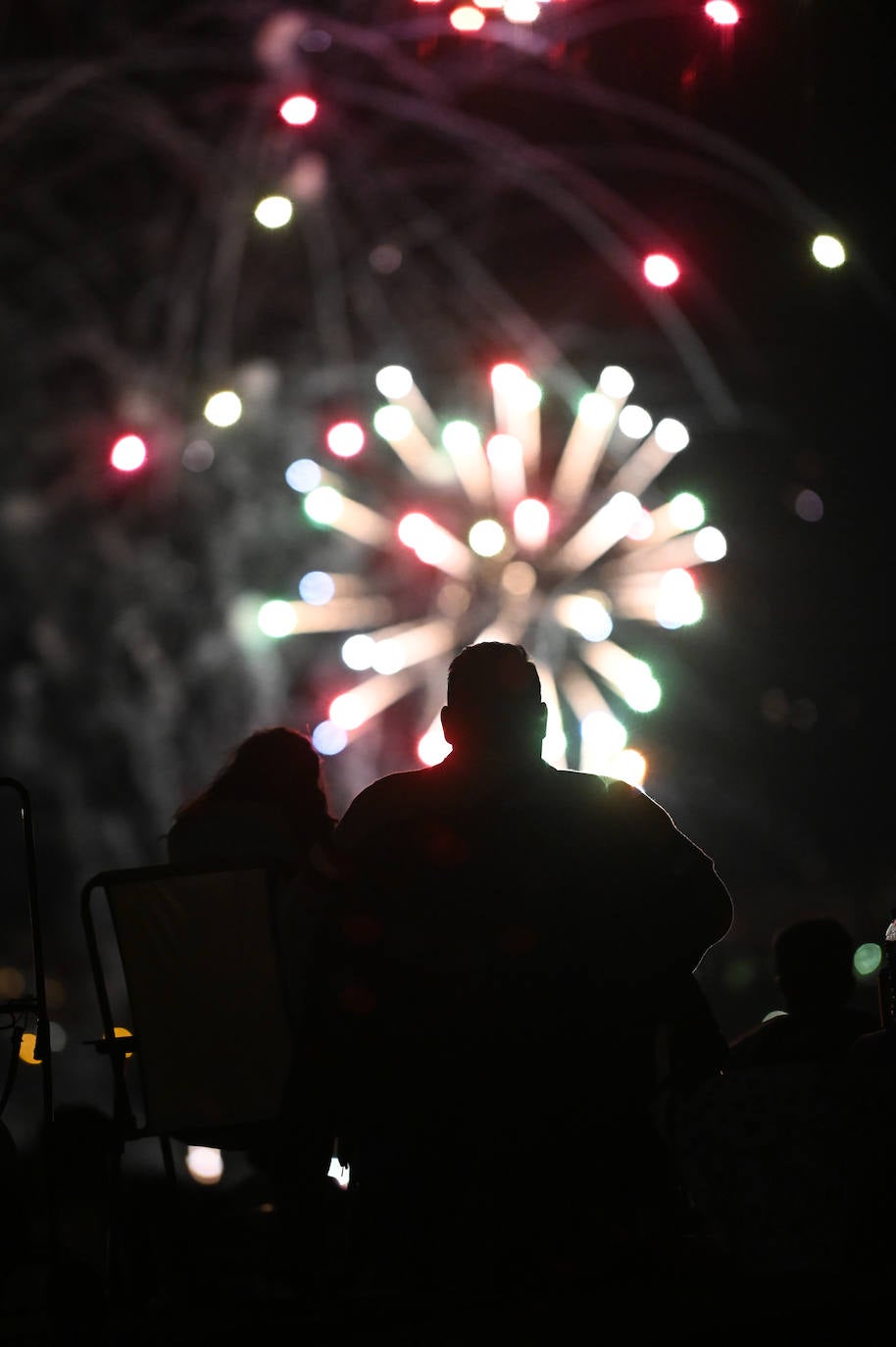 Fotos: Los fuegos artificiales del miécoles, en imágenes