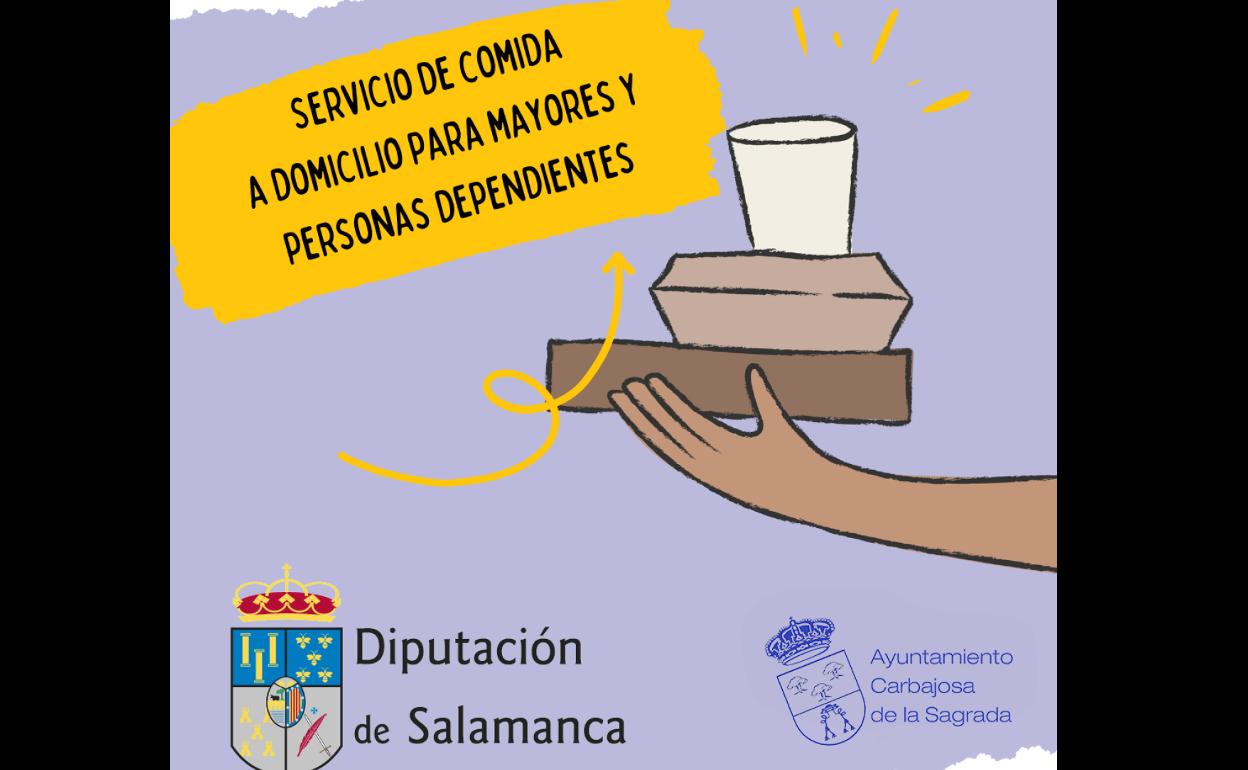 Carbajosa se suma al servicio de comida a domicilio que ofrece la Diputación para mayores y dependientes