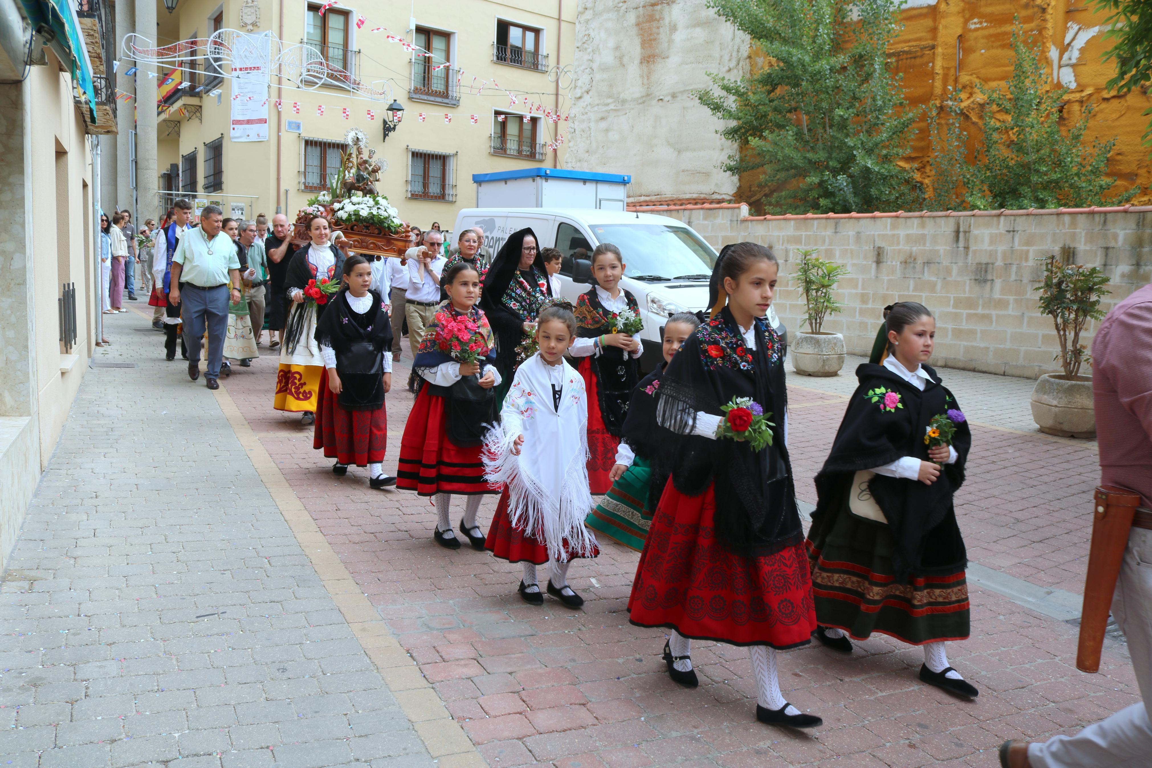 Baltanás celebra con todos los honores la fiesta de la Virgen de Revilla