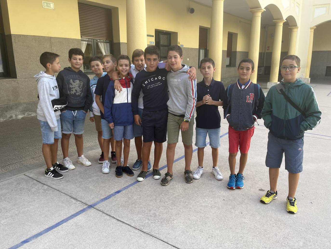 Fotos: Los escolares de Palencia vuelven al colegio