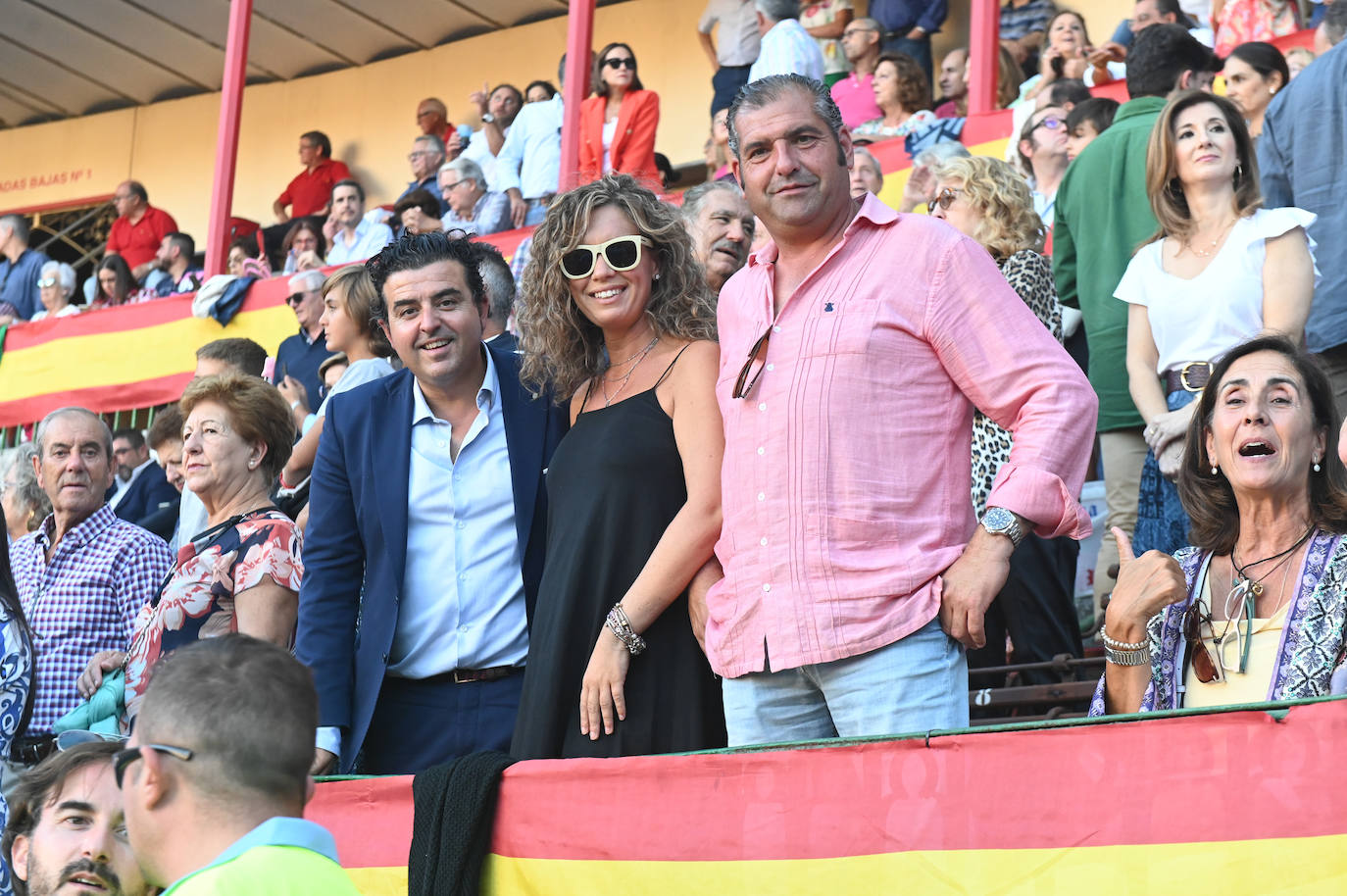 Iván Valentín, de Jaime Valentín, su mujer, Ana Revilla, y José Luis Sanz, de Cristal Sanz. 