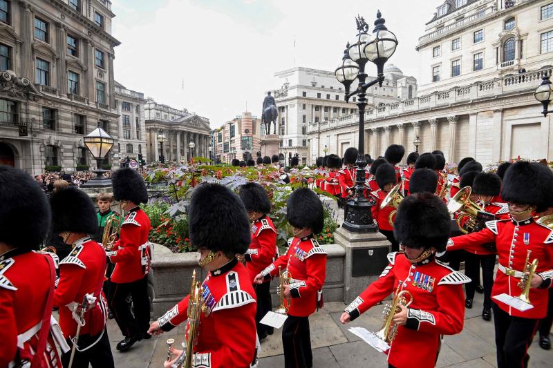 El segundo acto de proclamación ha sido en el Royal Exchange de Londres. 