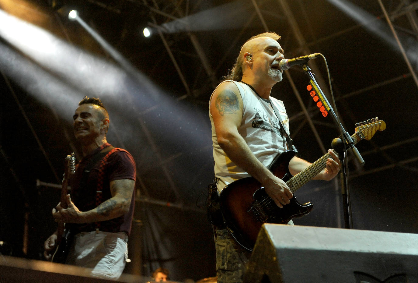 Fotos: Ska-P en el concierto del viernes en la Plaza Mayor durante las fiestas de Valladolid