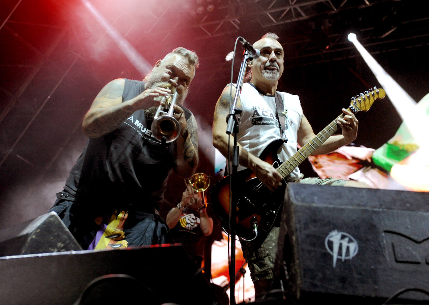 Fotos: Ska-P en el concierto del viernes en la Plaza Mayor durante las fiestas de Valladolid