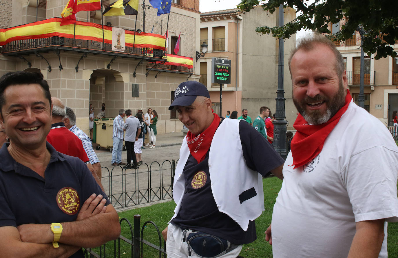 Vermú en las fiestas de Carbonero. 