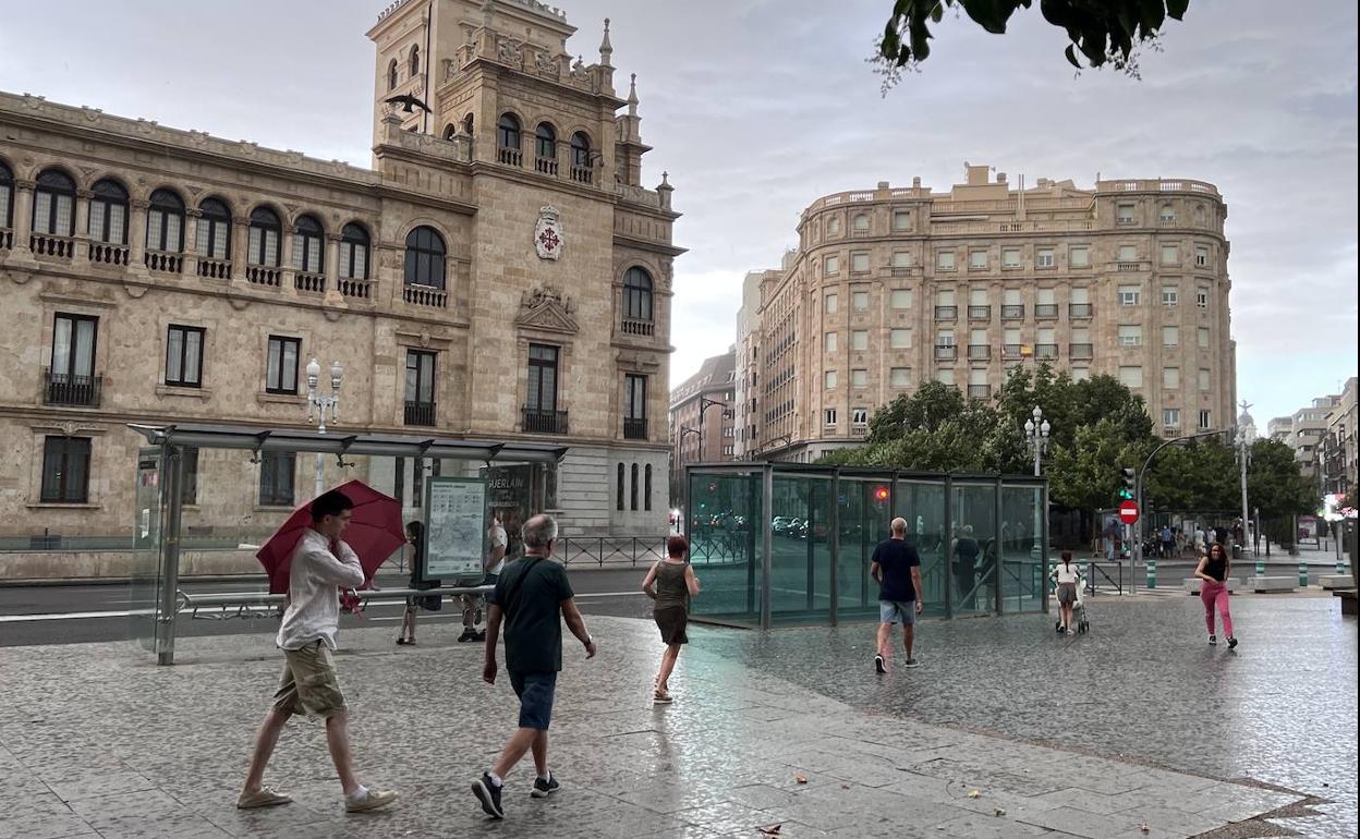 Valladolid, en alerta amarilla hoy por las fuertes rachas de viento