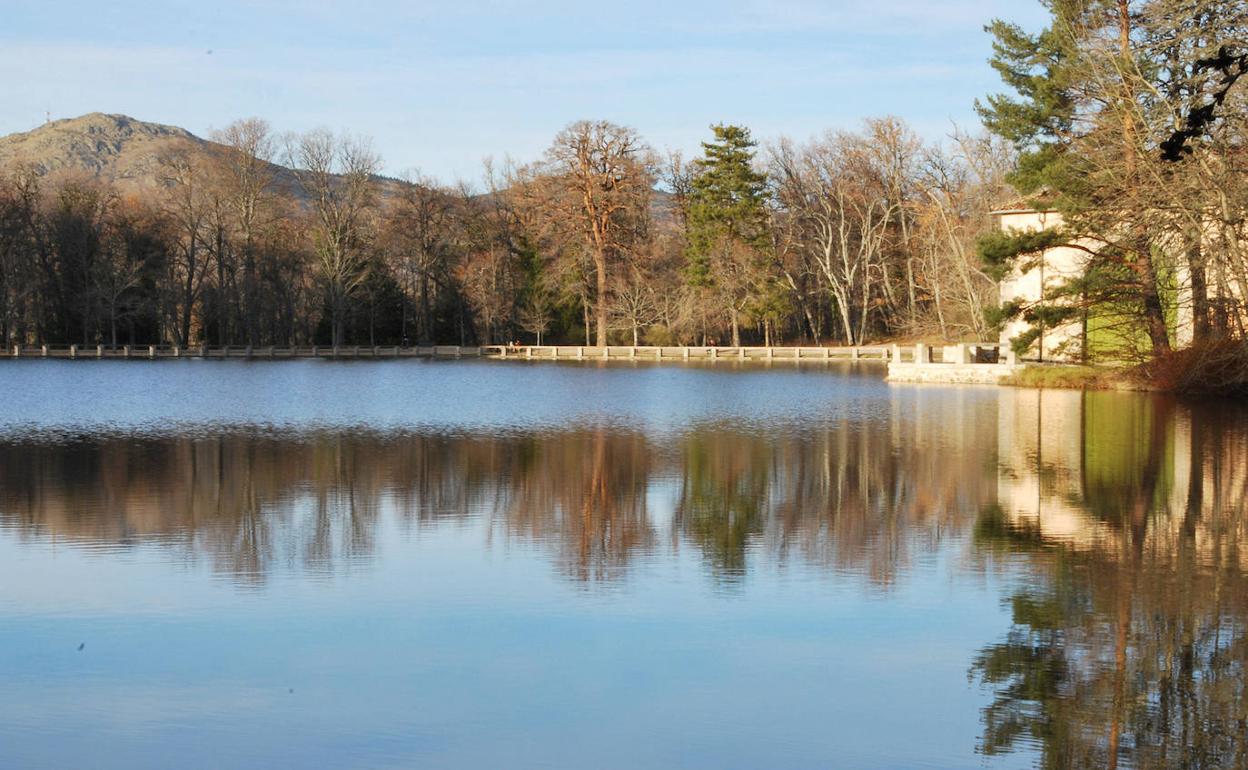 Mar de La Granja, de donde se abastece el Real Sitio. 