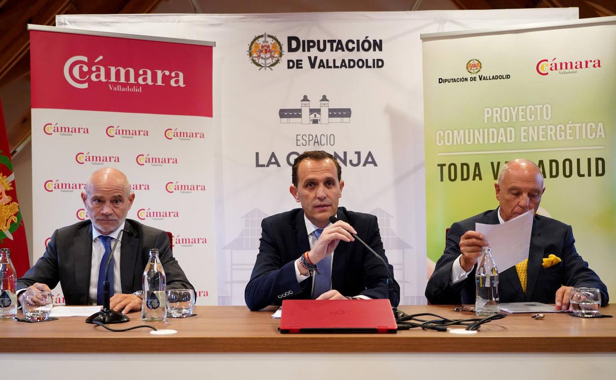 Conrado Íscar, presidente de la Diputación, presentó el proyecto. 