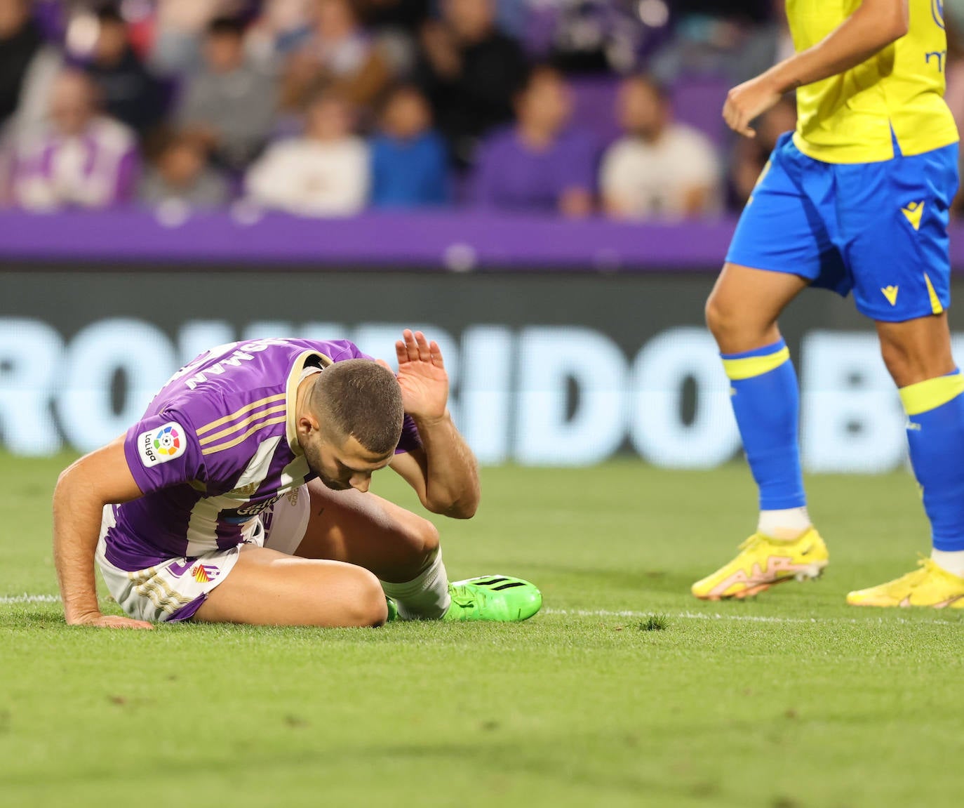 El Real Valladolid cae en casa ante el Cádiz (0-1).