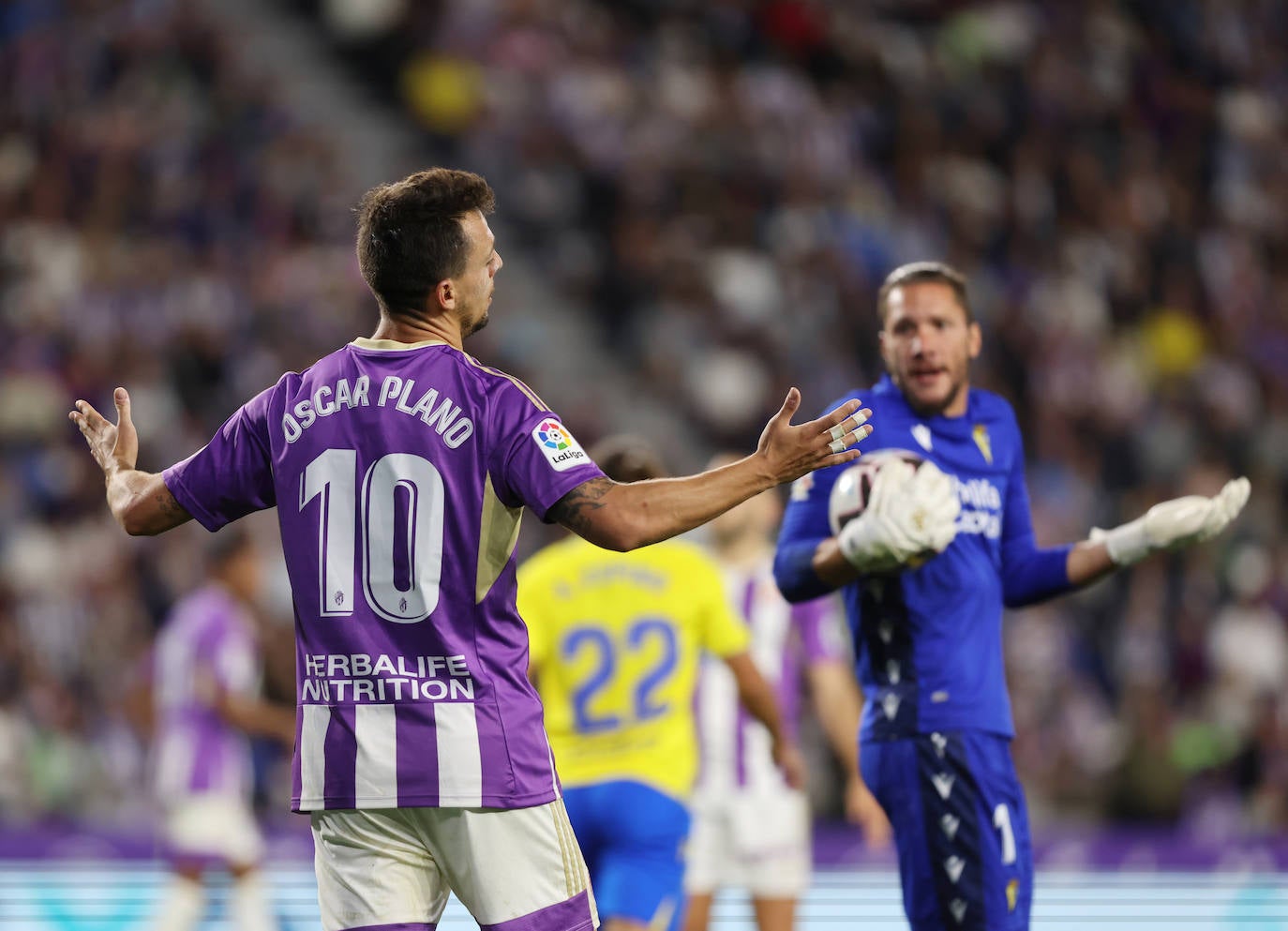 El Real Valladolid cae en casa ante el Cádiz (0-1).