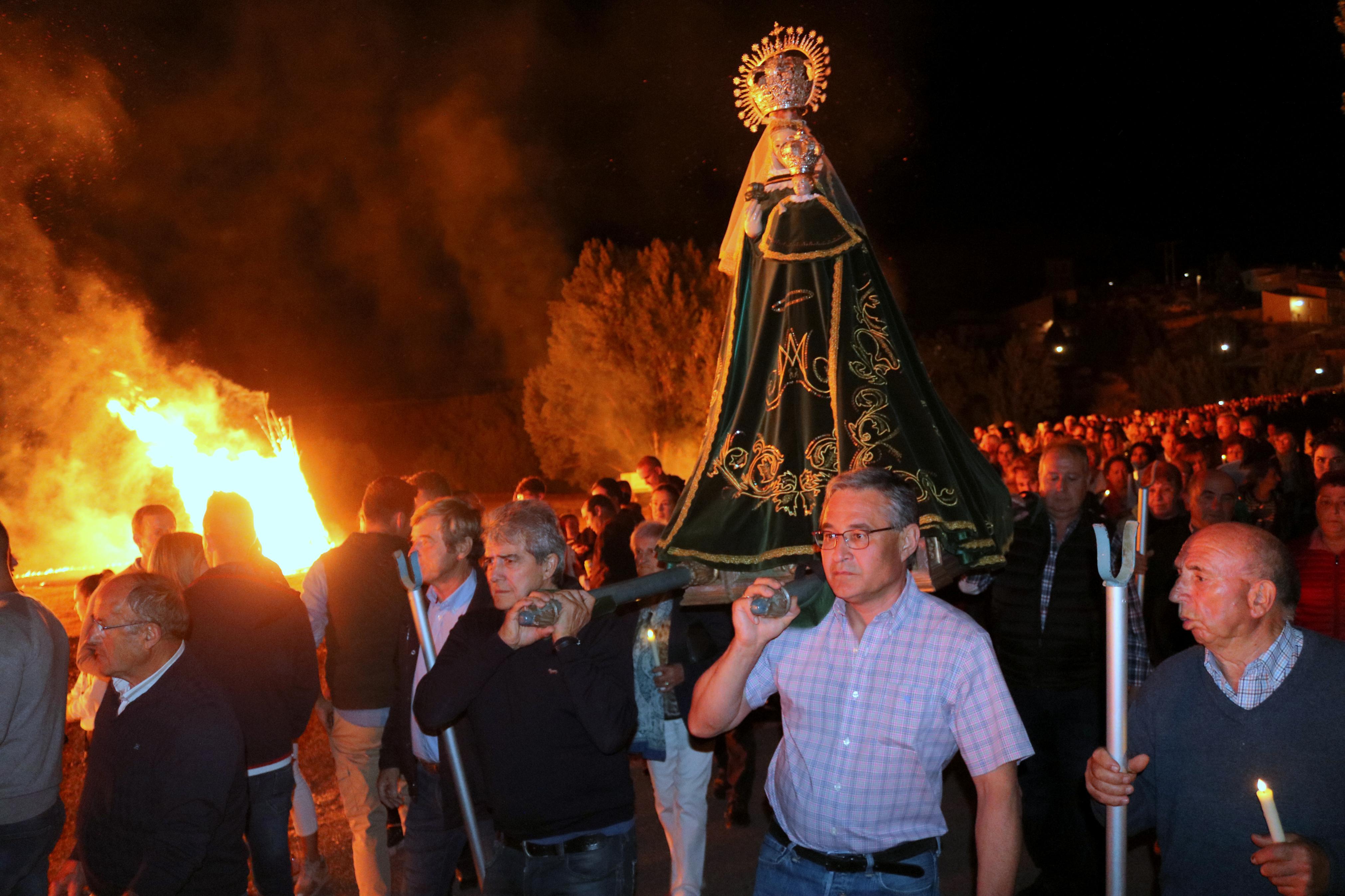 Palenzuela congrega a numerosos fieles y devotos durante sus Fiestas Patronales