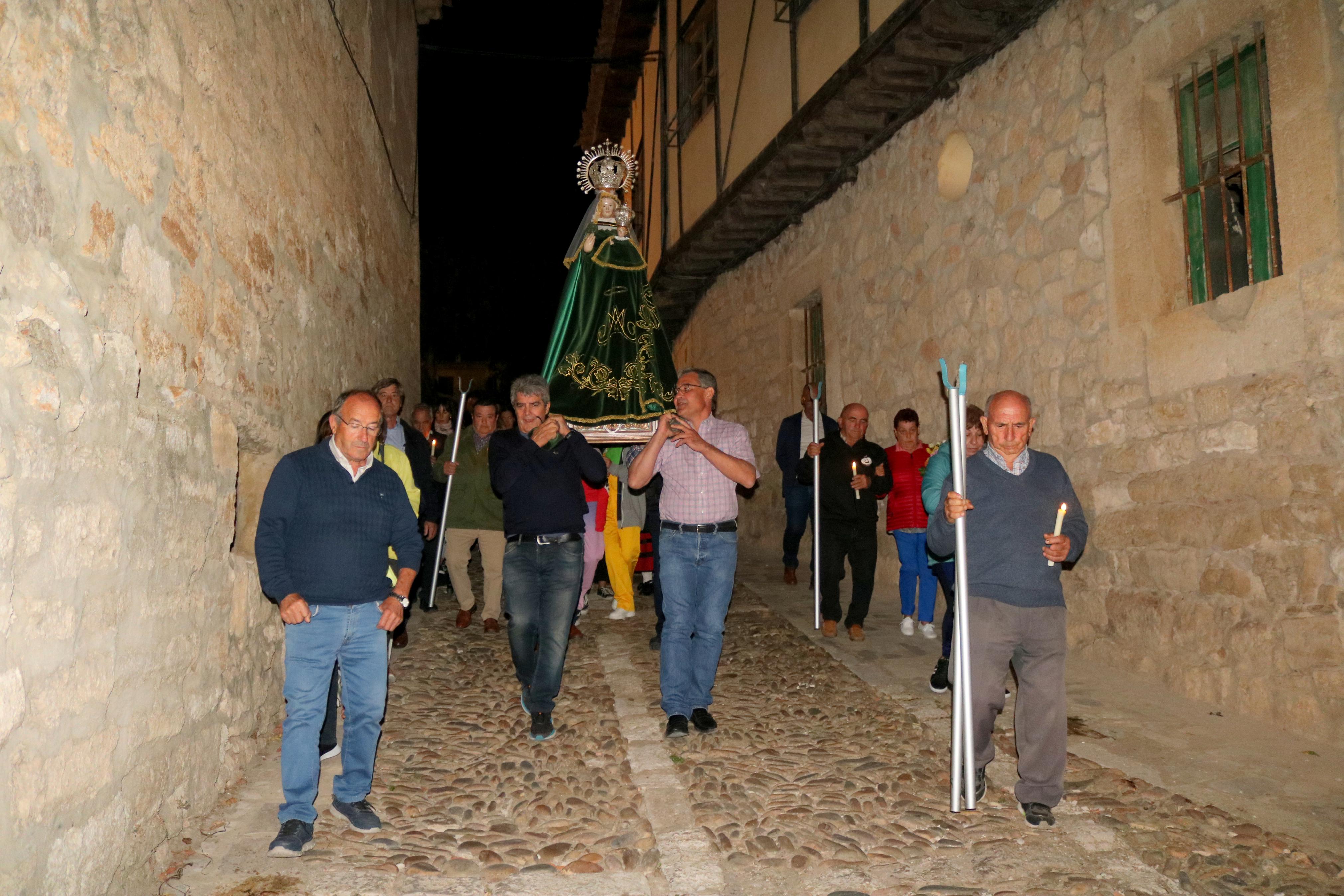 Palenzuela congrega a numerosos fieles y devotos durante sus Fiestas Patronales