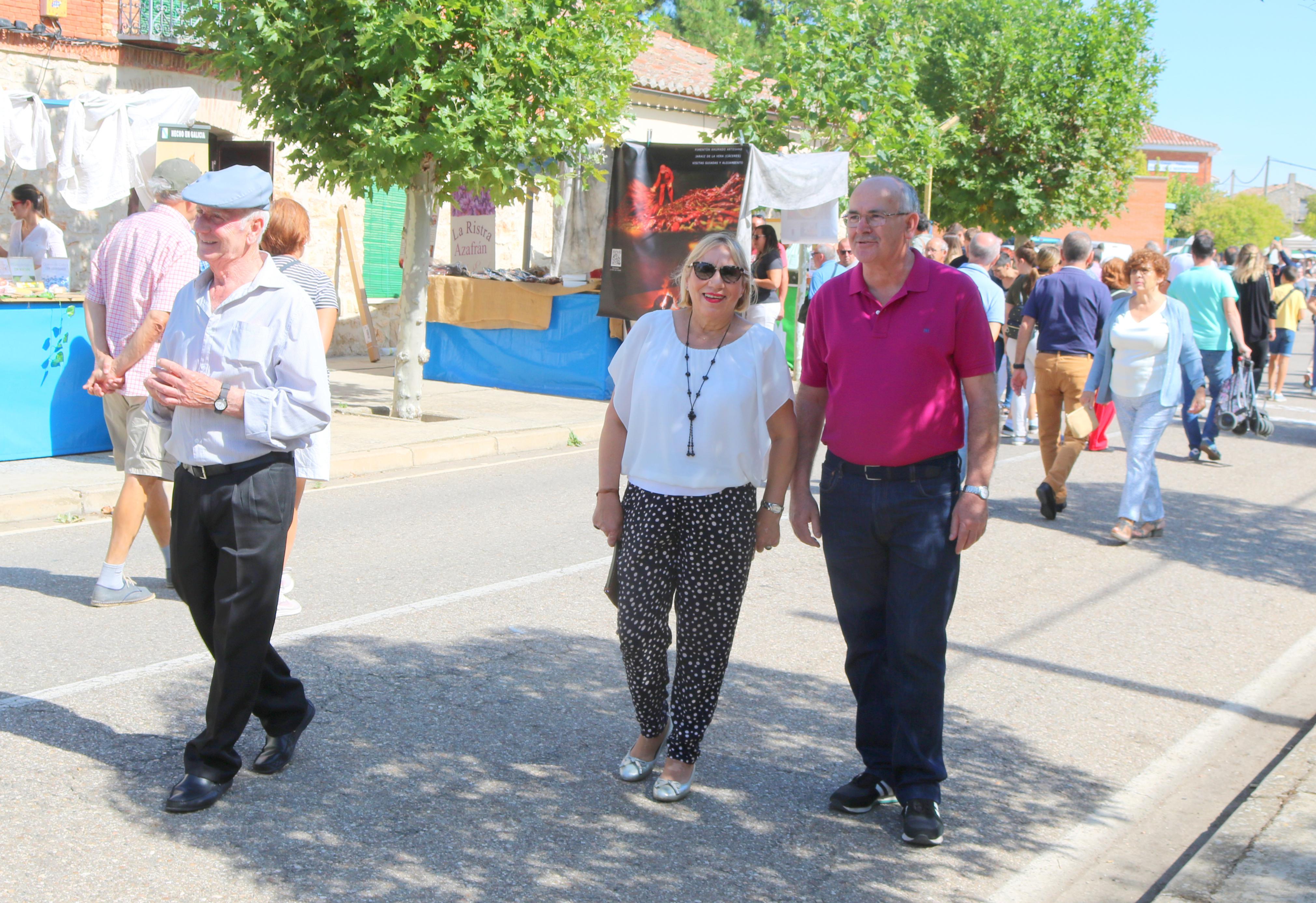 La Feria del Pimiento congregó a numeroso público durante toda la jornada