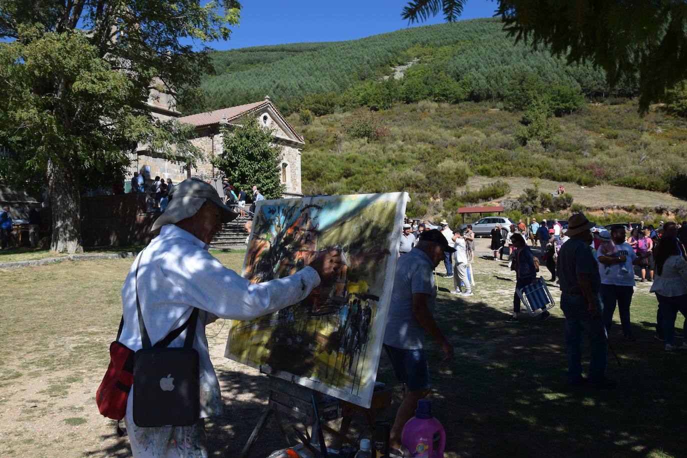 Fotos: Vuelve con fuerza la romería de la Virgen del Brezo
