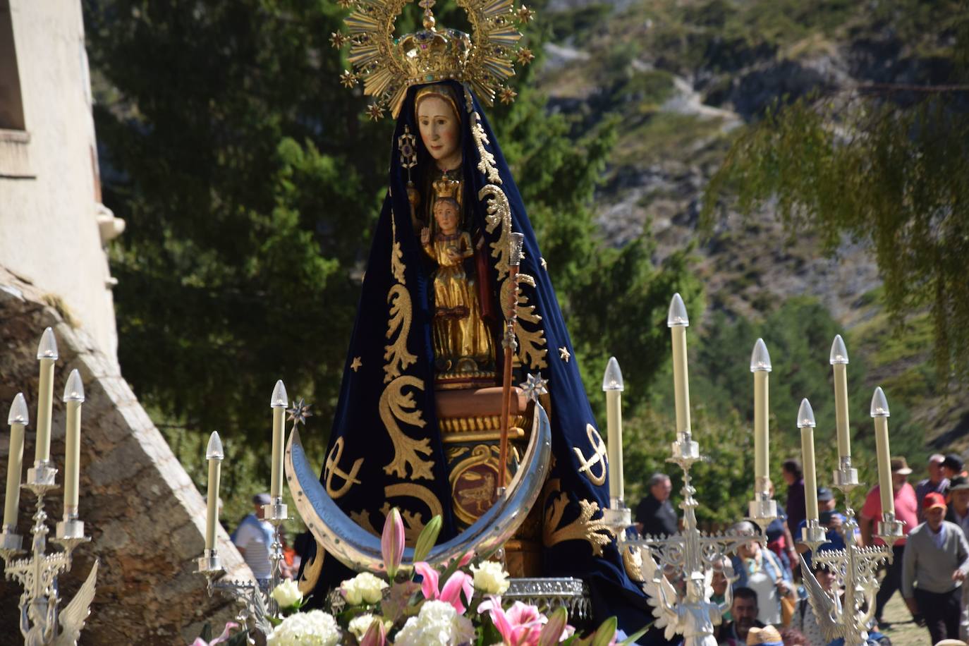 Fotos: Vuelve con fuerza la romería de la Virgen del Brezo