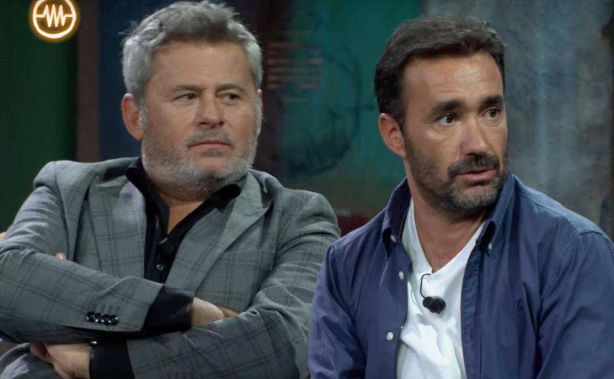 Miki Nadal y Juanma Castaño en 'La Resistencia'. 