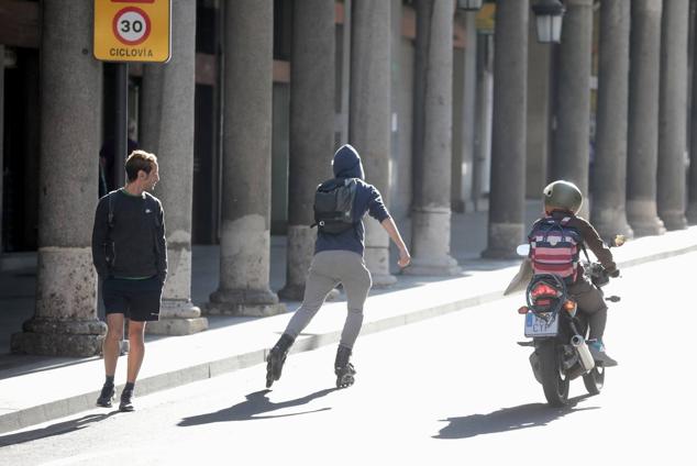 Fotos: Valladolid vive su ya tradicional Día sin coche