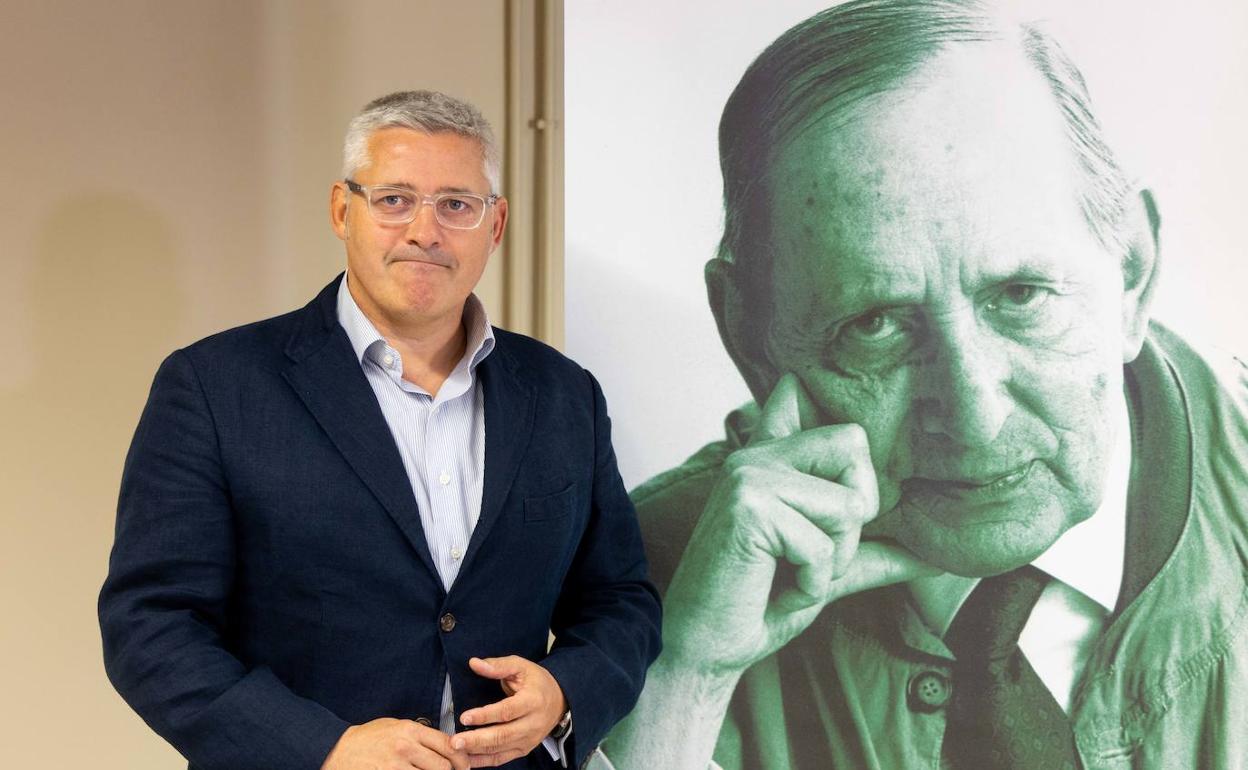 Fernando Zamácola, director gerente de la Fundación Miguel Delibes durante la presentación 